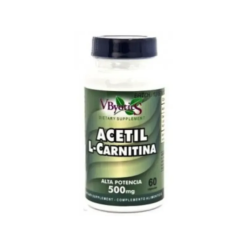 ACETIL L- CARNITINA CARNIPURE 500 MG. 60 CAPSULAS