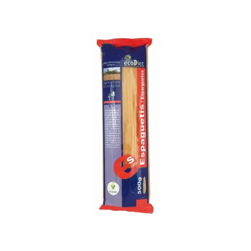 ESPAGUETI ECODIET Envase de 500 g.