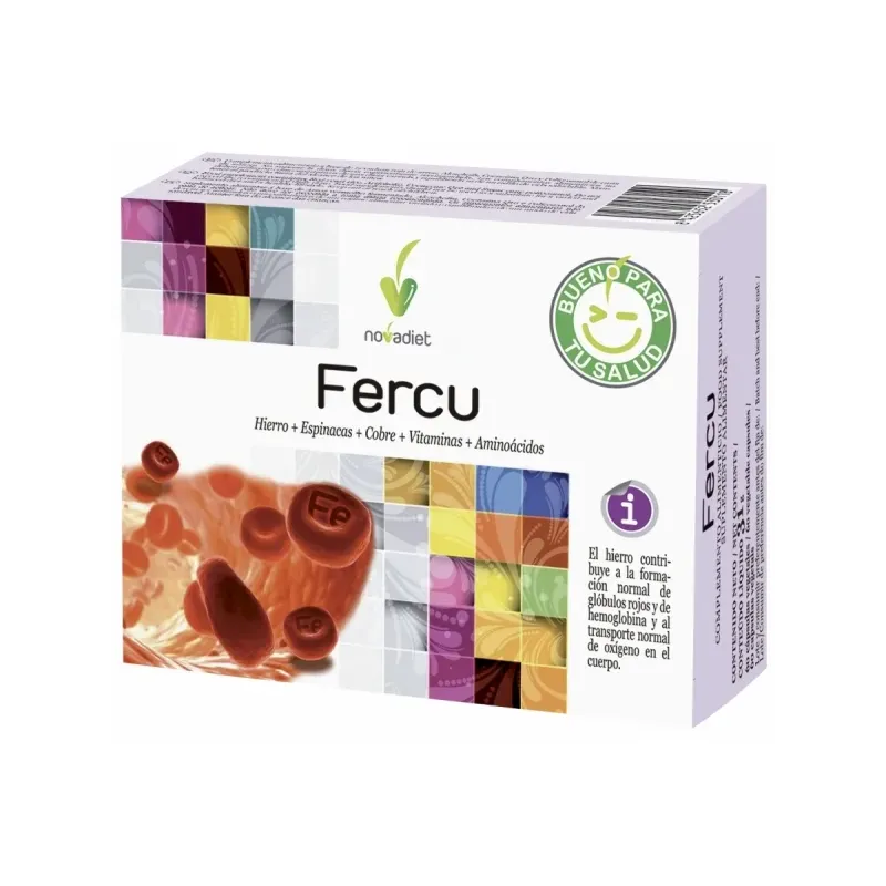 FERCU (CAPSULAS) Envase de 60 cápsulas vegetales.