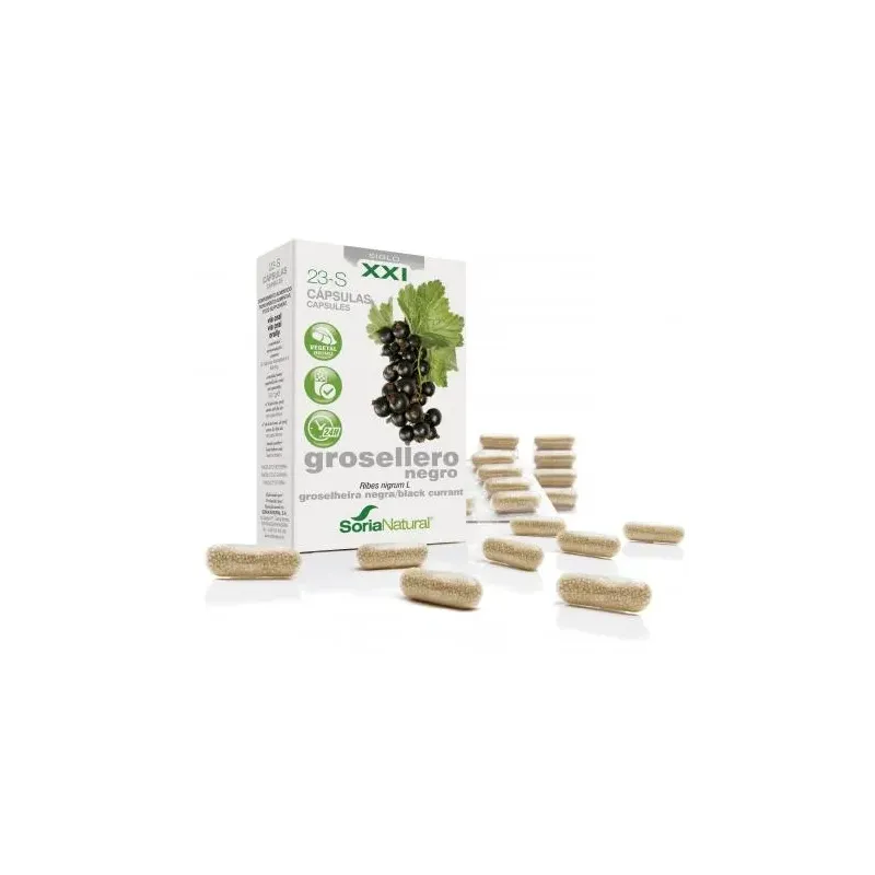 CAPSULAS 23S GROSELLERO NEGRO LIB.