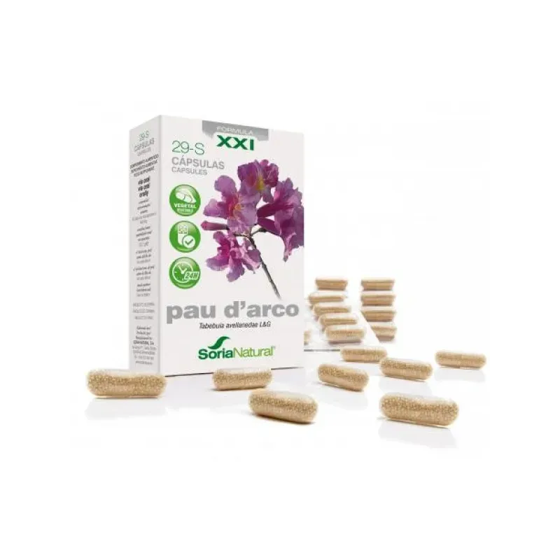 CAPSULAS 29S PAU D,ARCO LIB. PROL.