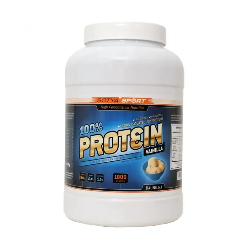 100% PROTEIN SOJA VAINILLA 1,8 KGRS