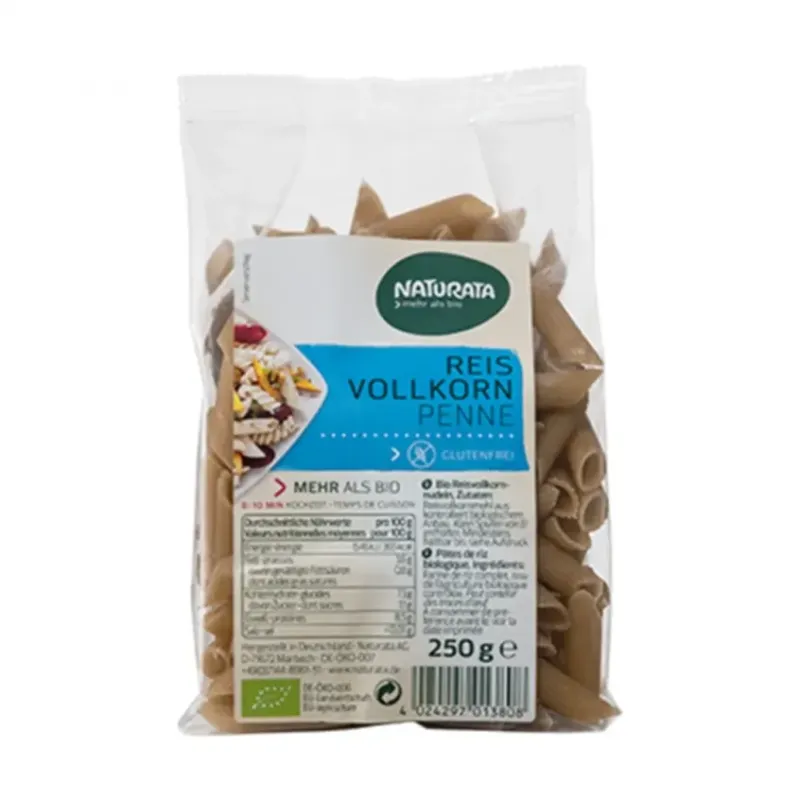 MACARRONES INT.ARROZ DEMT.250 GR. NATURATA