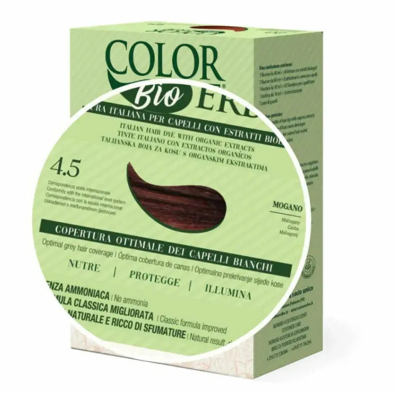 TINTE BIO CLASICO MEJORADO Nº 4.5 CAOBA NATUR ERBE