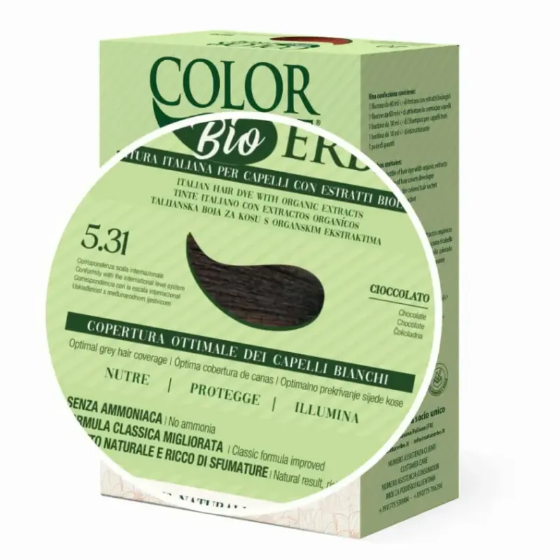 TINTE BIO CLASICO MEJORADO Nº 5.31 CHOCOLATE NATUR ERBE