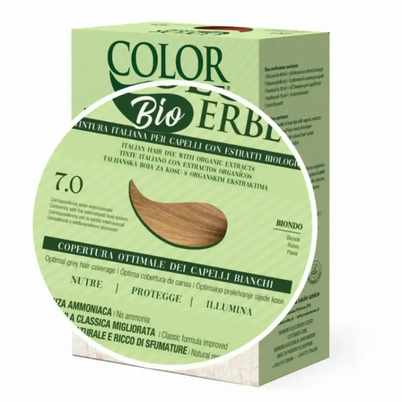 TINTE BIO CLASICO MEJORADO Nº 7.0 RUBIO NATUR ERBE