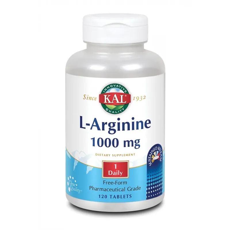 L-ARGININA A/R 100MG 120 COMP KAL