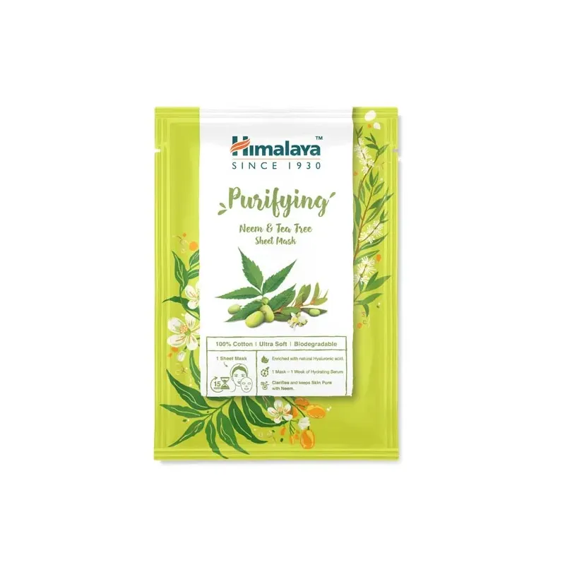 MASCARILLA DE SABANA PURIFICANTE NEEM &   ARBOL DEL TÉ30ML