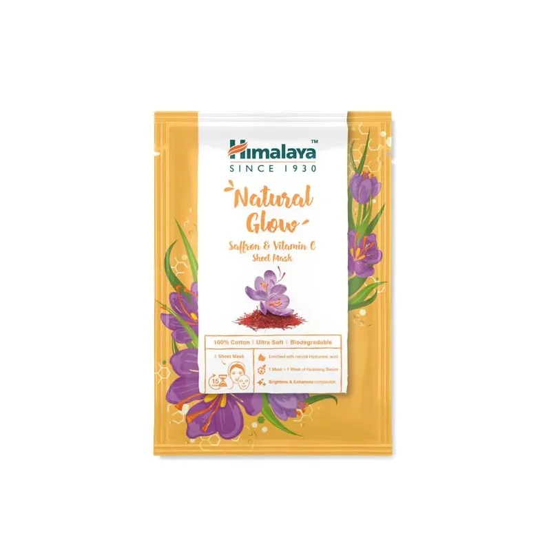 MASCARILLA DE SABANA  BRILLO NATU AZAFRÁN & VITAMINAC30 ML