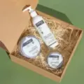 PACK GREEN SPLENDOR exfoliante facial + exfoliante corporal+ crema corporal hidratante.