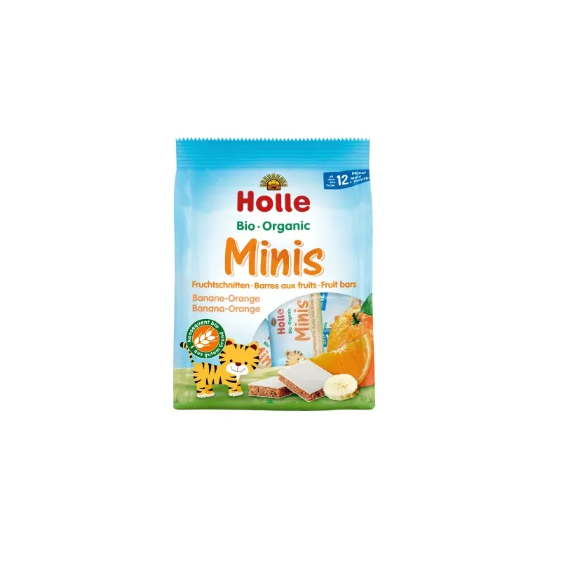 BARRITAS MINI PLÁTANO & NARANJA (+12 MESES) ECO 100G