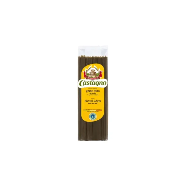 ESPAGUETIS CON ALBAHACA ECO 500G