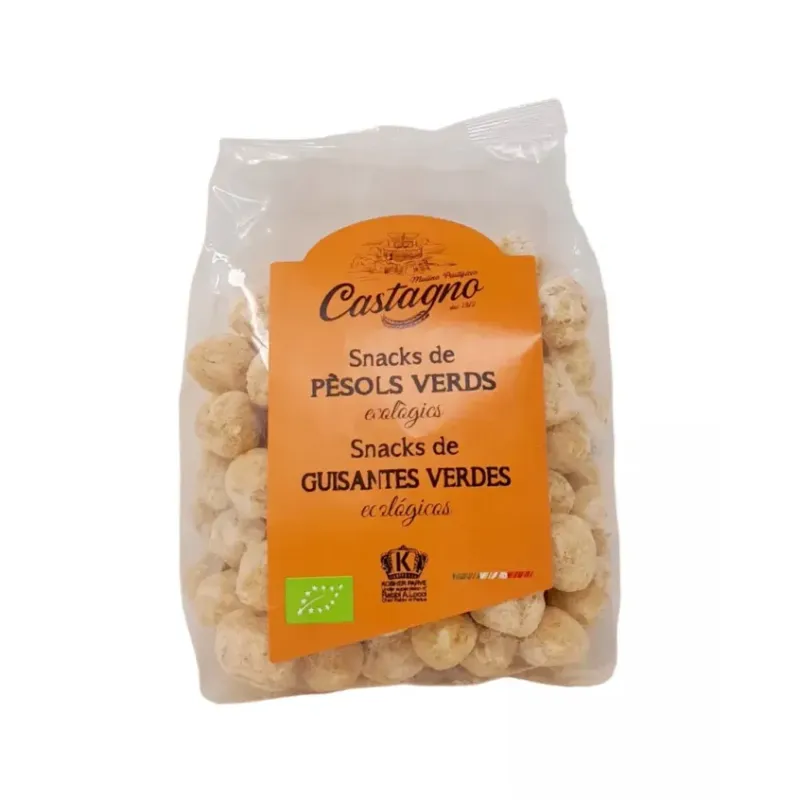 SNACKS GUISANTE VERDE-MAÍZ ECO 50G