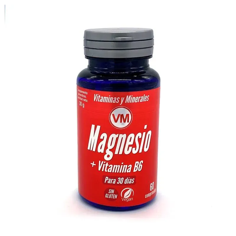 MAGNESIO + VITAMINA B6 60 COMP