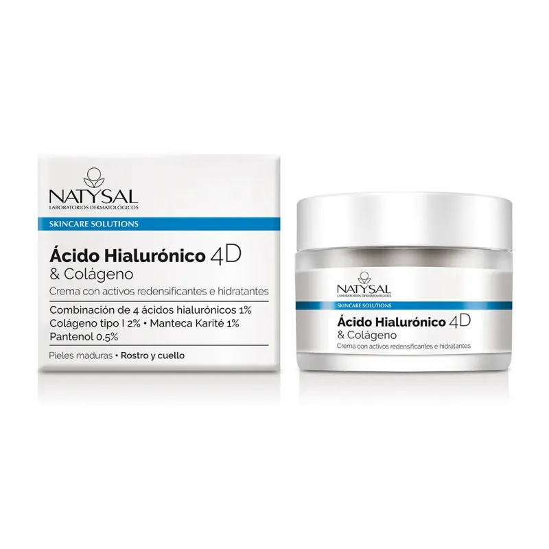 CREMA ÁCIDO HIALURÓ 4D & COLÁ 50ML
