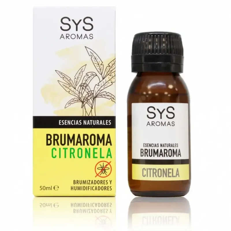 ESENCIA HIDROSOLUBLE BRUMAROMA SYS 50ml CITRONELA
