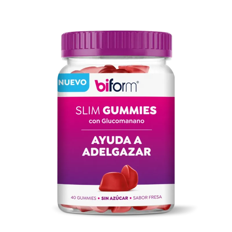 SLIM GUMMIES CON GLUCOMMANANO 40