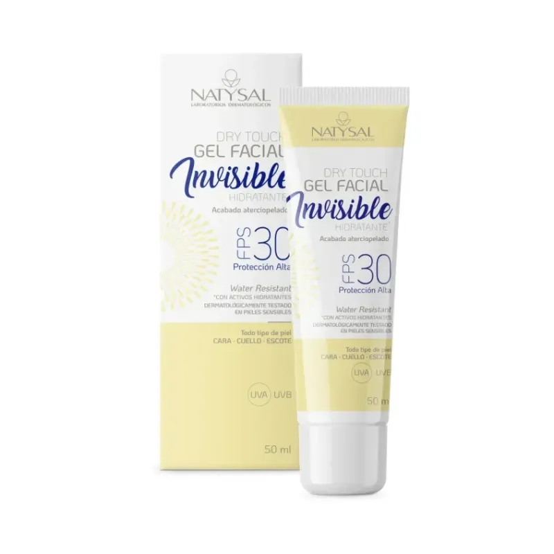 GEL FACIAL INVISIBLE FPS 30  - 50 M