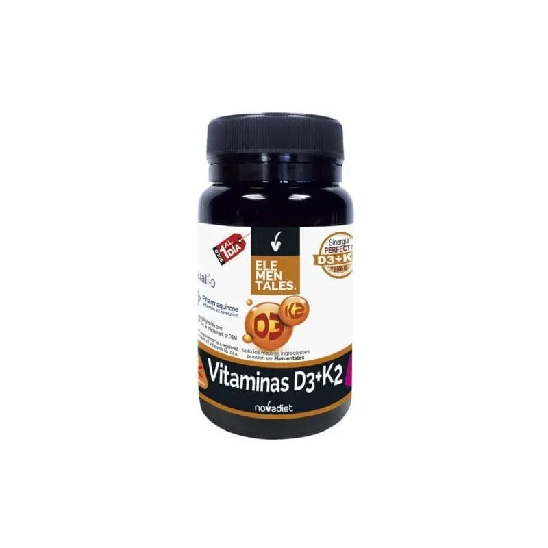 VITAMINA D3 + K2 60 CAPS BLANDAS