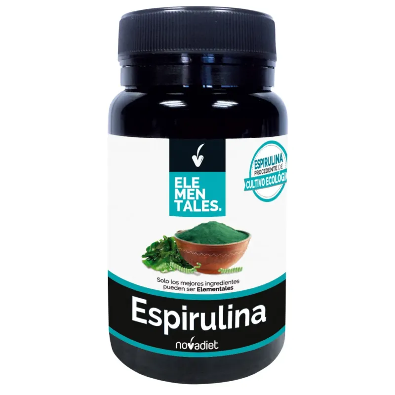 ESPIRULINA Envase de 60 cápsulas vegetales.