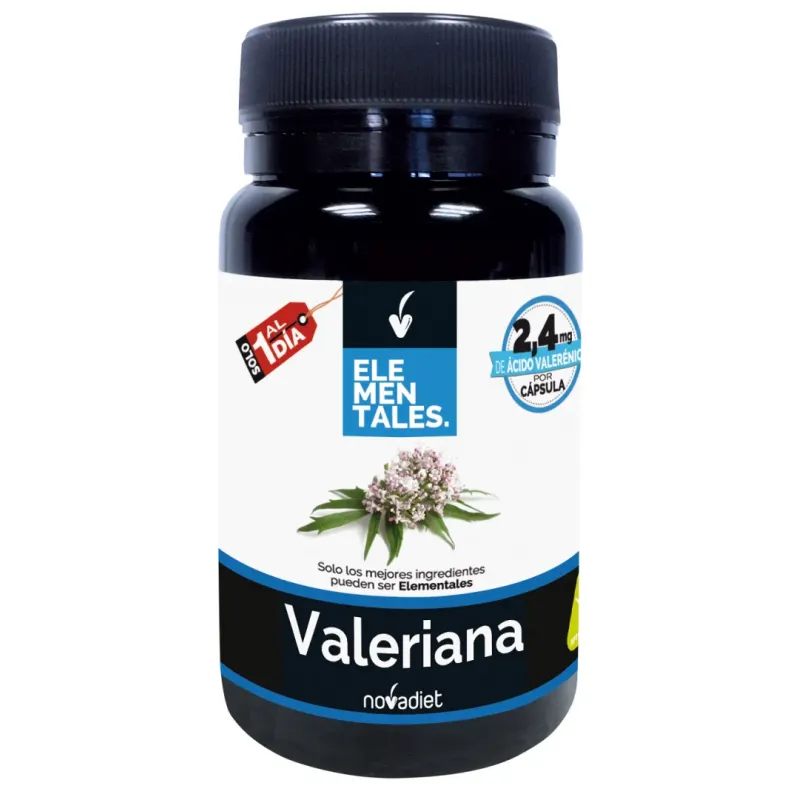 VALERIANA Envase de 30 cápsulas vegetales.