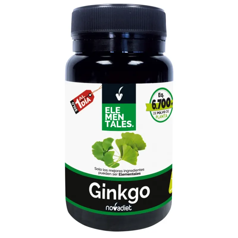 GINKGO Envase de 30 cápsulas vegetales.