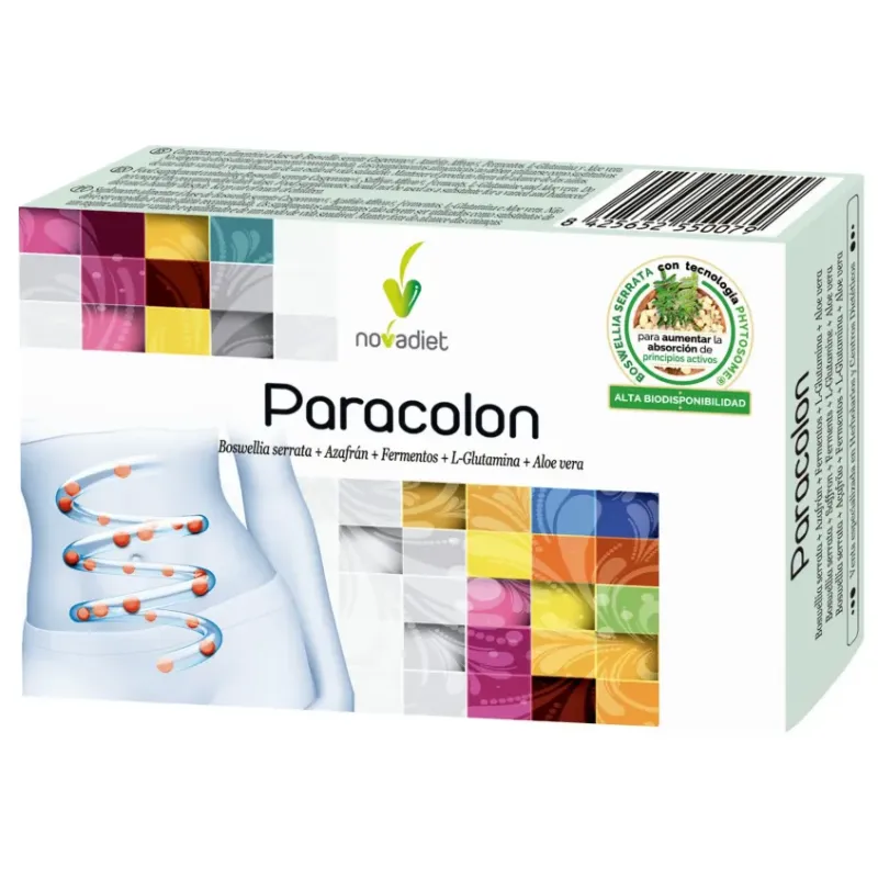 PARACOLON Envase de 15 cápsulas vegetales.