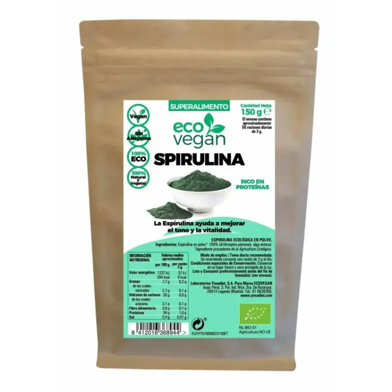 SPIRULINA ECO 150 GR.