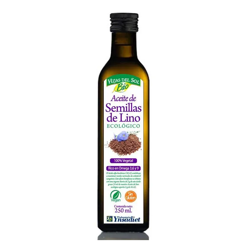 ACEITE SEMILLA LINO ECOLOGICO 250 M