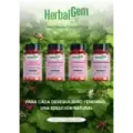 CARTEL A3 HERBALGEM GEMMOCAPS MUJER