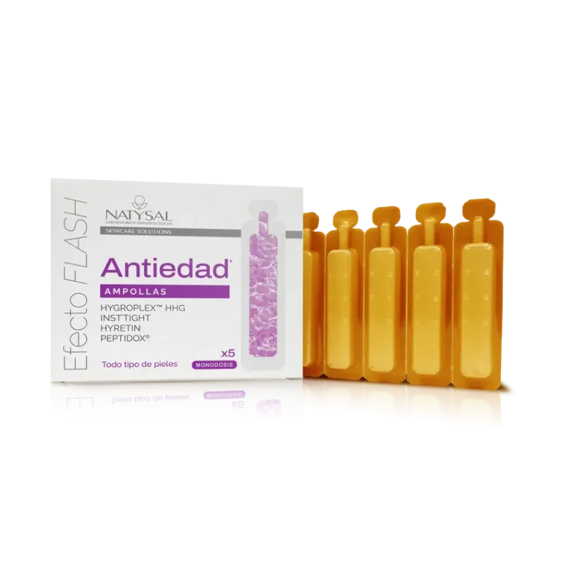 AMPOLLAS EFECTO FLASH ANTIEDAD (CAJA 5 MONODOSIS)