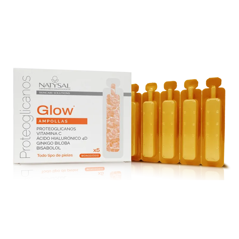 AMPOLLAS PROTEOGLICANOS GLOW (CAJA 5 MONODOSIS)