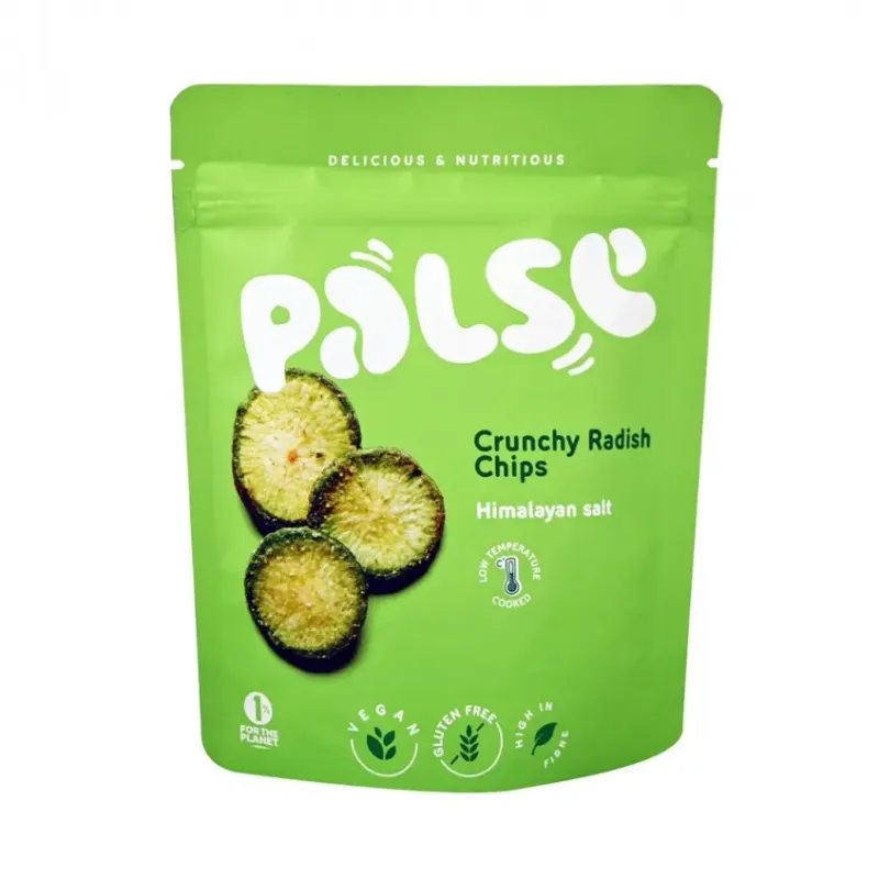 SNACK CRUJIENTE DE RÁBANO VERDE CON SAL