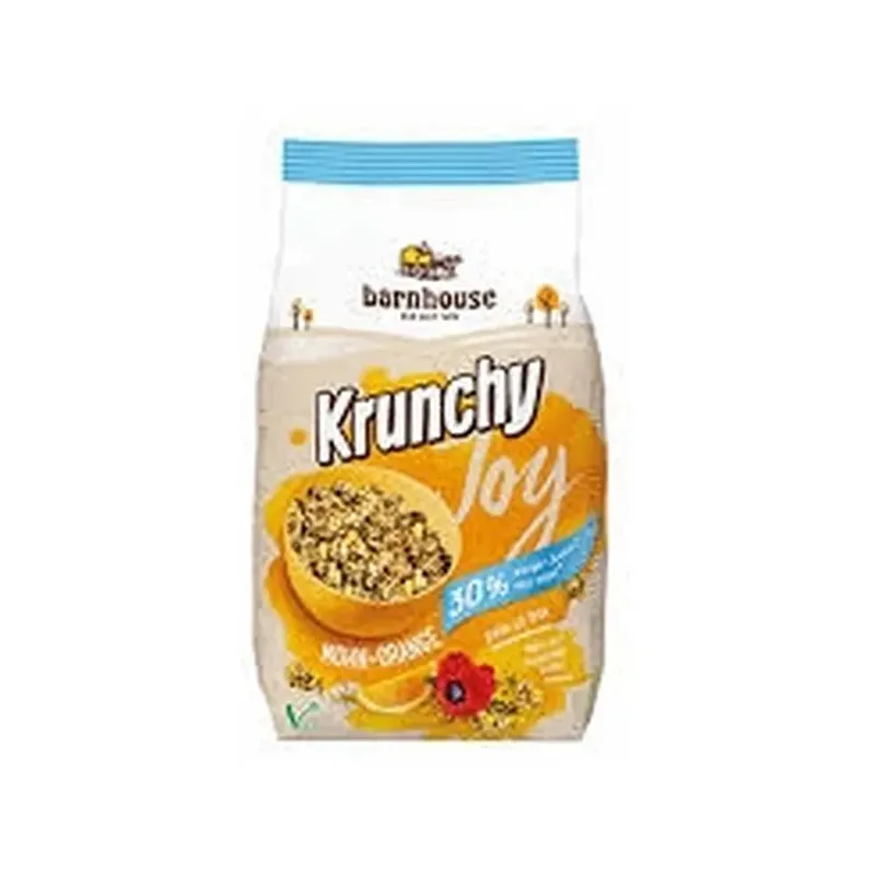 MUESLI KRUNCHY JOY AMAPOLA-NAR BARNHOUSE 375G
