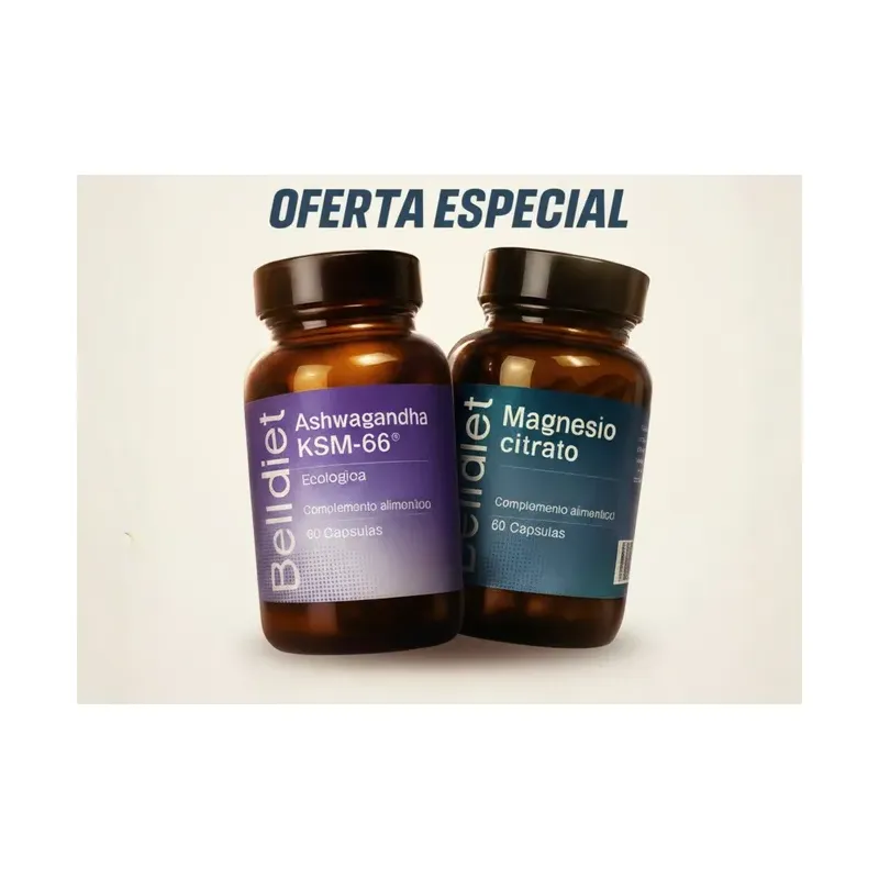 PROMO 6 ASHWAGANDHAS + 6 CITRATOS DE MAGNESIO GRATIS
