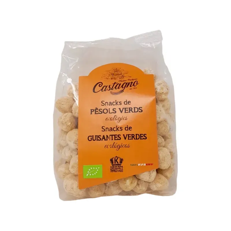 SNACKS GUISANTE VERDE-MAÍZ ECO 50G