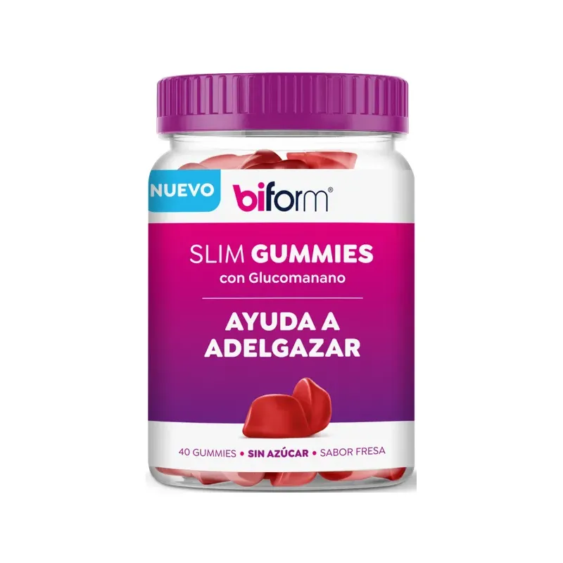 SLIM GUMMIES CON GLUCOMMANANO 40