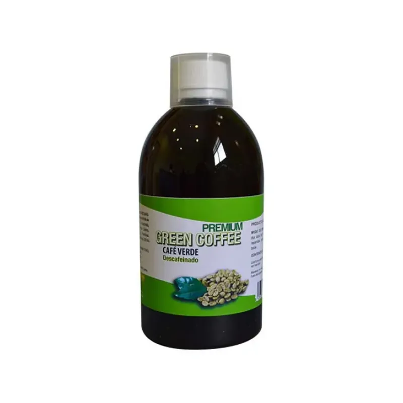 CAFÉ VERDE PLUS JARABE 500 ML.