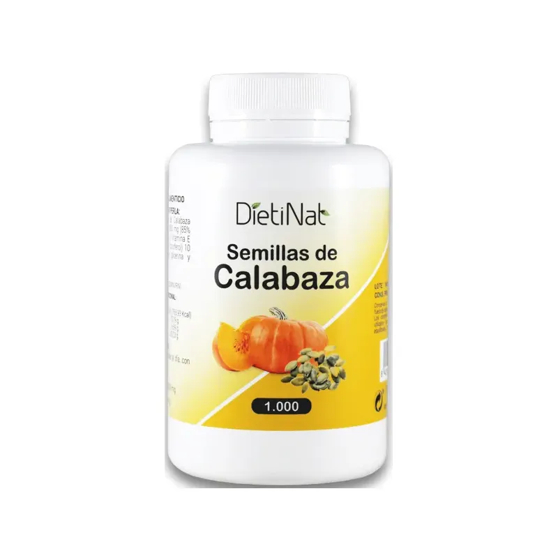 SEMILLAS CALABAZA 100 PERLAS 1000MG