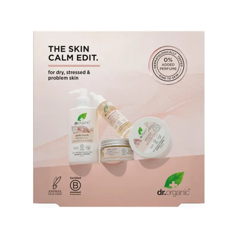 PACK SKIN CALM (INCLUYE CREMA, LIMPIADOR, MASCARILLA FACIAL Y SERÚM DE LA LÍNEA)