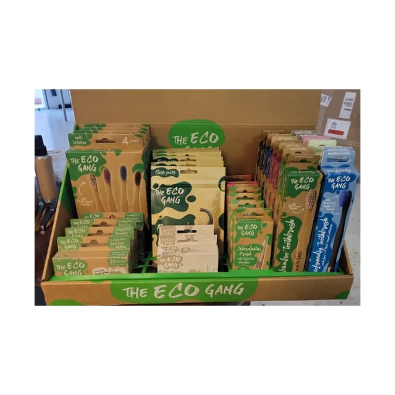 EXPOSITOR DE MESA ECO GANG COMPLETO