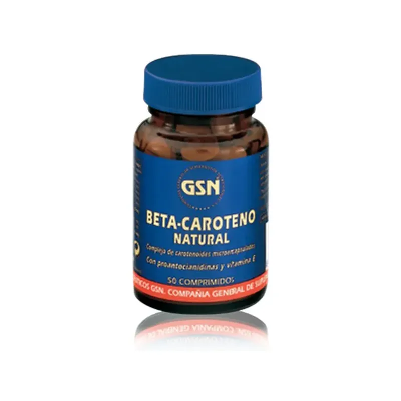 BETACAROTENO NATURAL (50 COMPRIMIDO