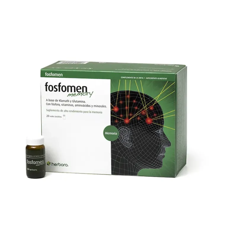 NEUROATEN KLAMATH 20 VIALES antes fosfomem memory