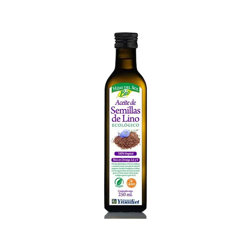 ACEITE SEMILLA LINO ECOLOGICO 250 M