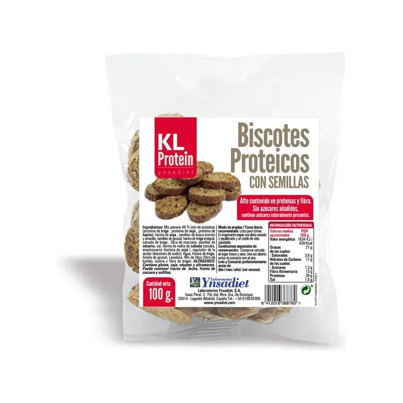 BISCOTES PROTEICOS PROTEIN 100 GR