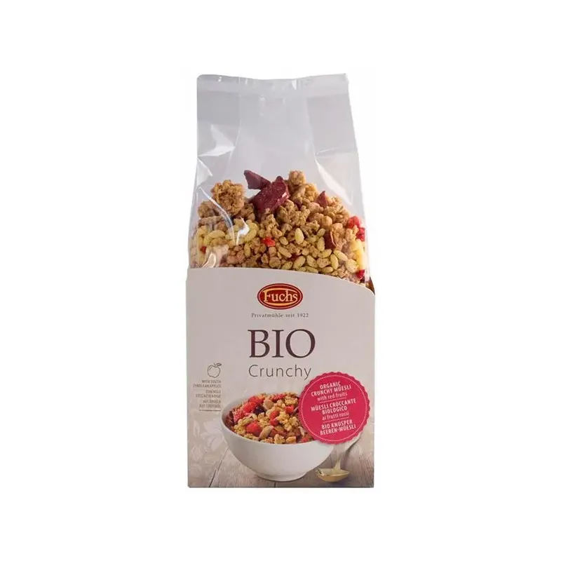 MUESLI WITH RED FRUITS 350 GR.