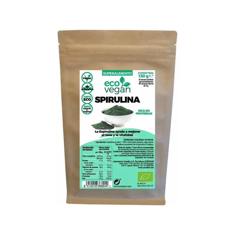 SPIRULINA ECO 150 GR.