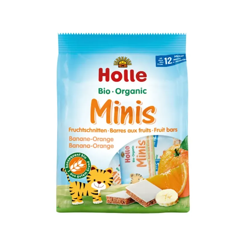 BARRITAS MINI PLÁTANO & NARANJA (+12 MESES) ECO 100G