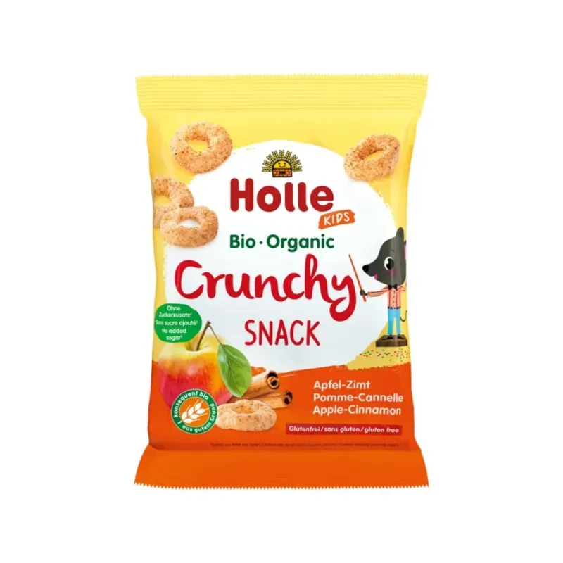SNACKS ARROZ CON MANZANA Y CANELA (+ 3 AÑOS) ECO 25G