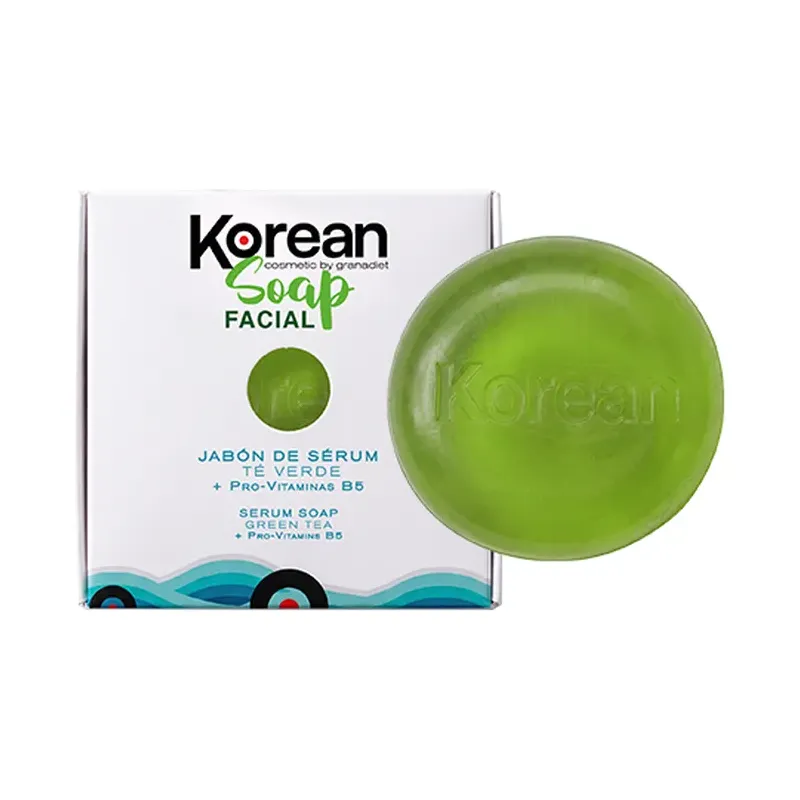 JABON FACIAL DE SERUM TE VERDE 80 GRS